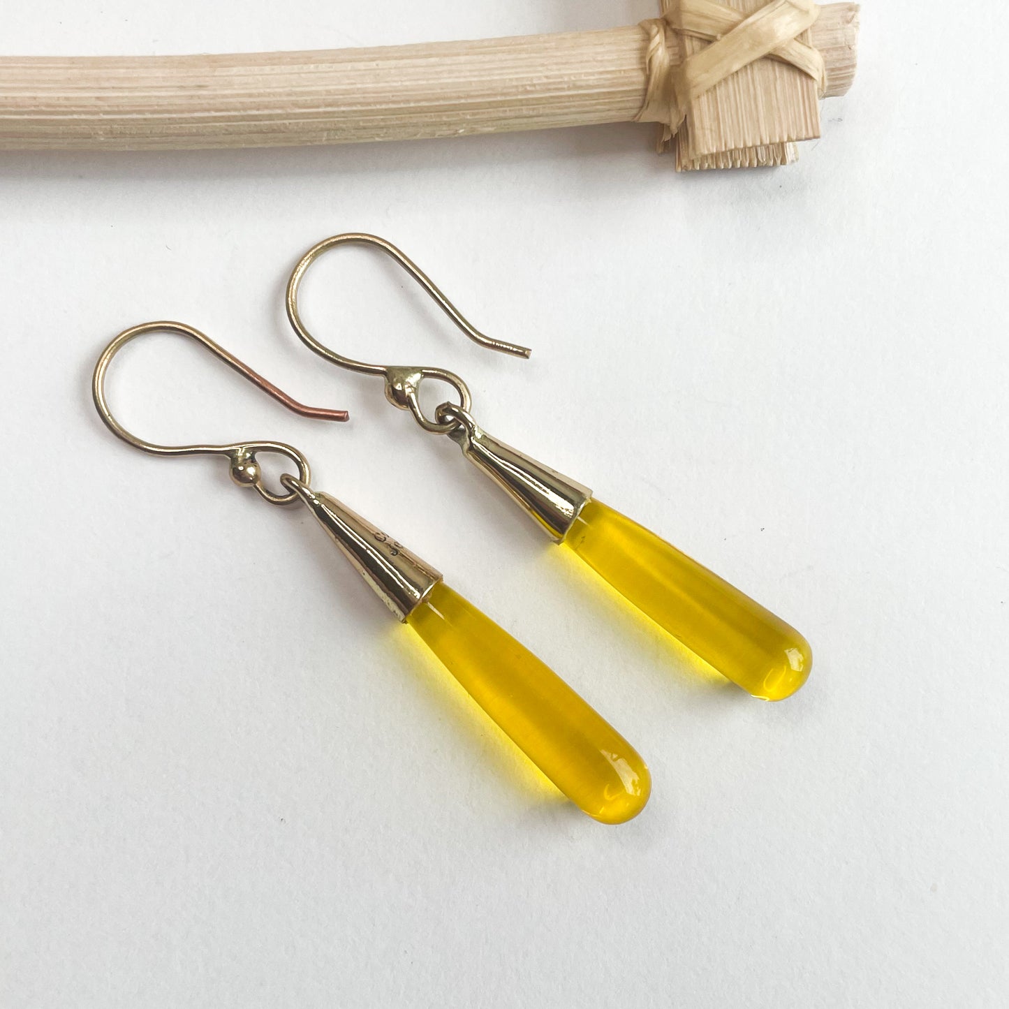 Variety of Color Drop Earrings - Both Metals