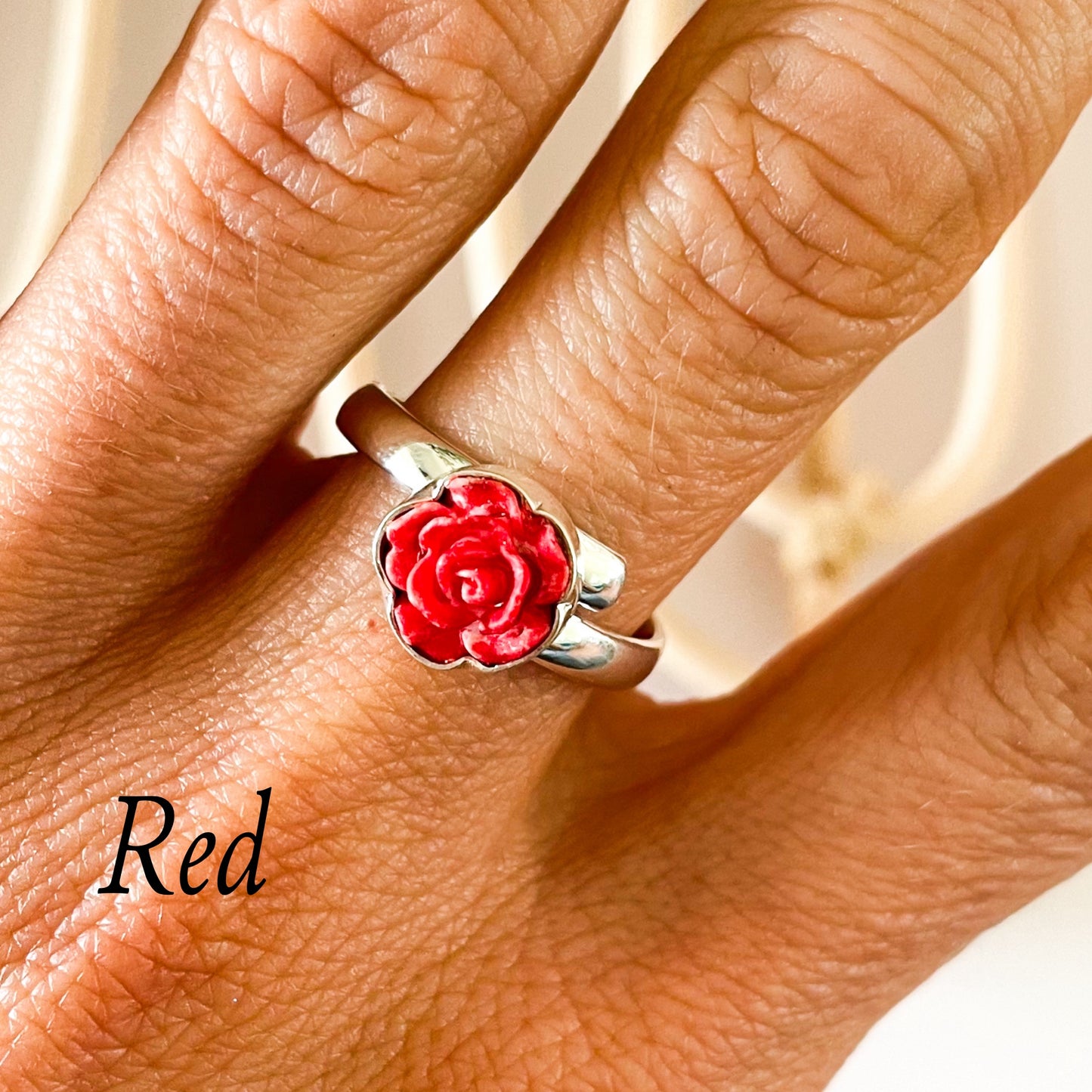 Resin Rose Collection - Both Metals