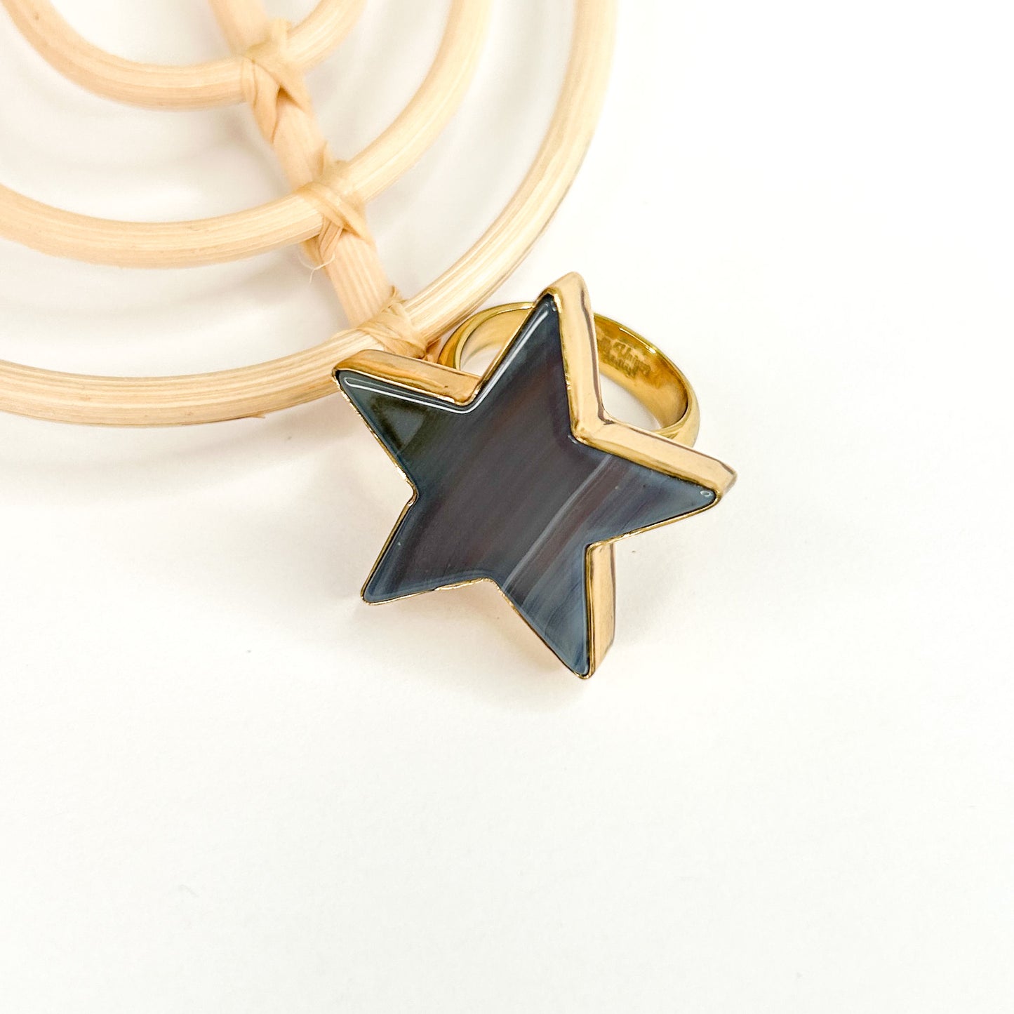 Star Agate Ring - Alchemia