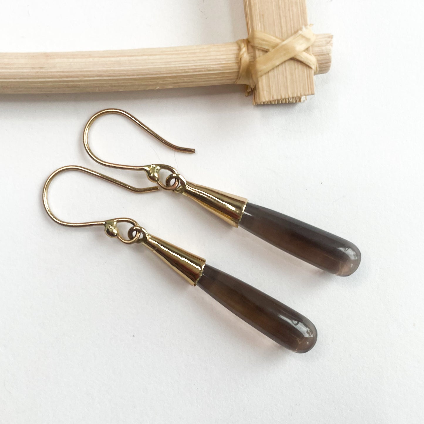 Variety of Color Drop Earrings - Both Metals