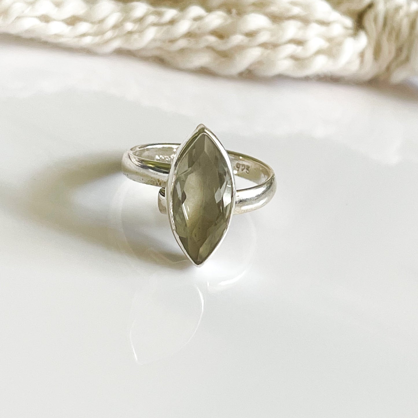Bezel Mixed Stone SSS Ring Collection