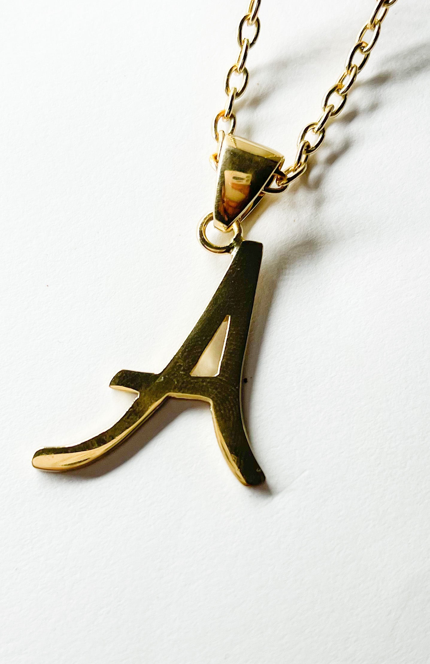 Initial "A" Pendant - Alchemia