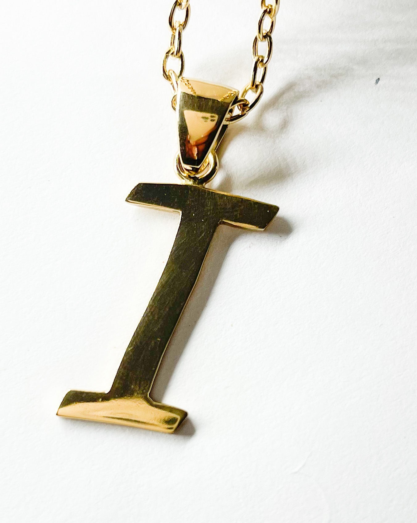 Initial "I" Pendant - Alchemia