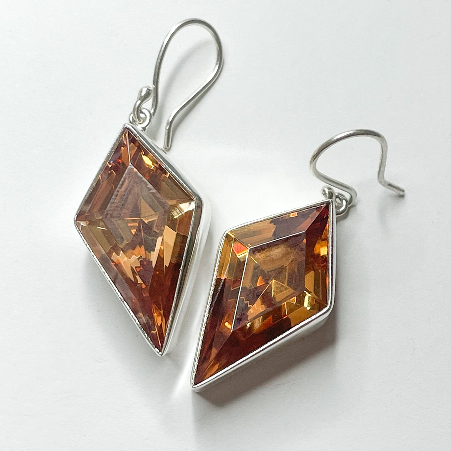 Colorful CZ Kite Bezel Collection