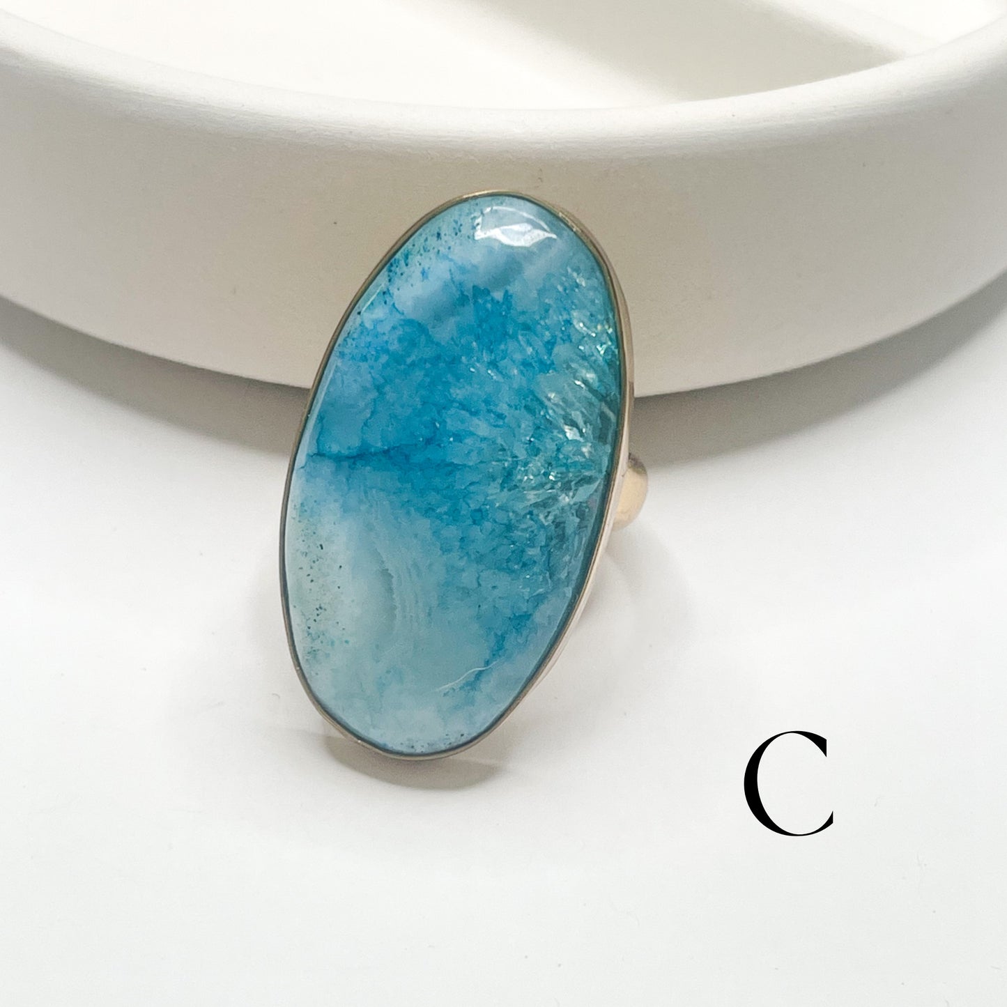 Colorful Solar Quartz Ring & Pendant - Alchemia