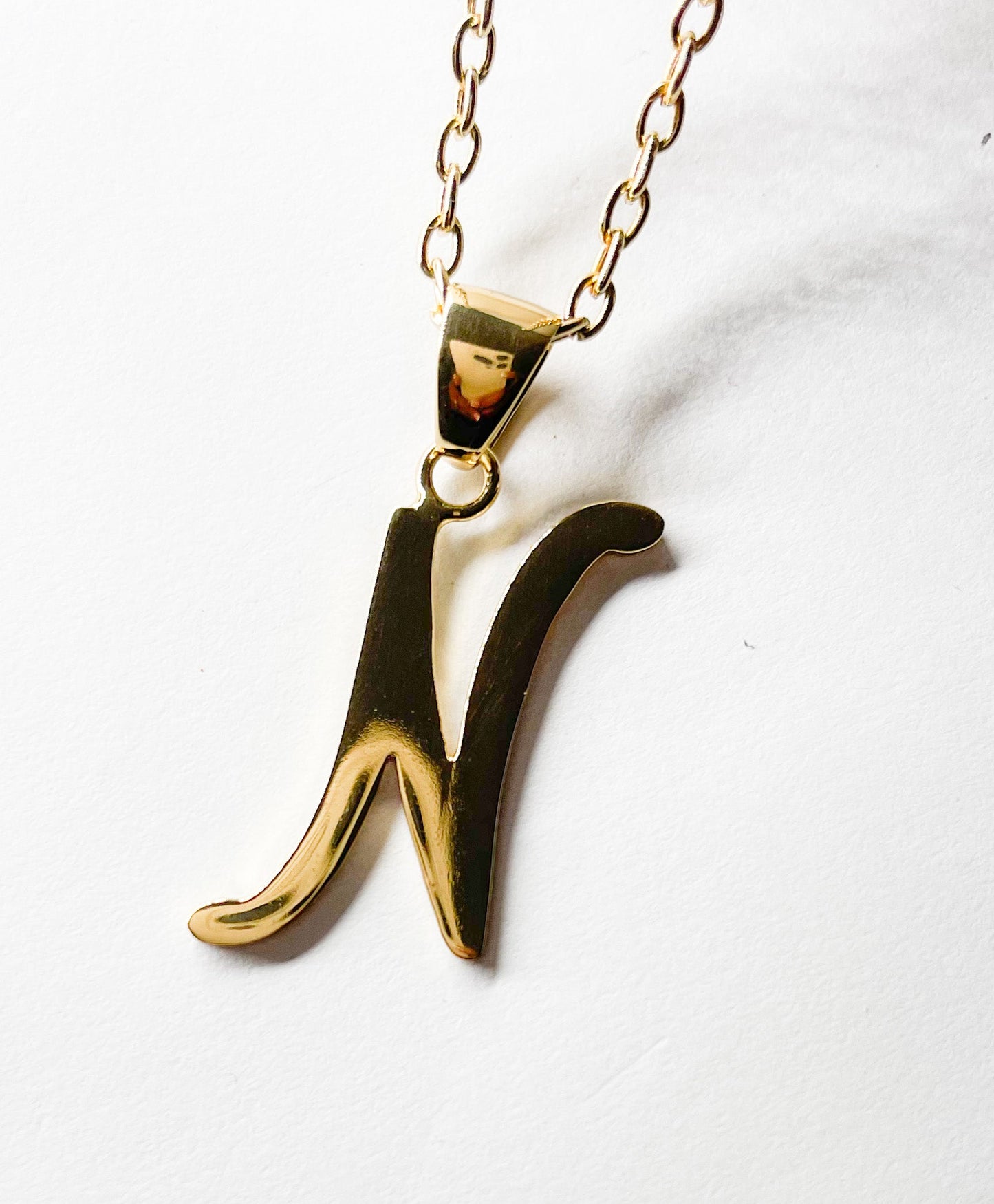 Initial "N" Pendant - Alchemia