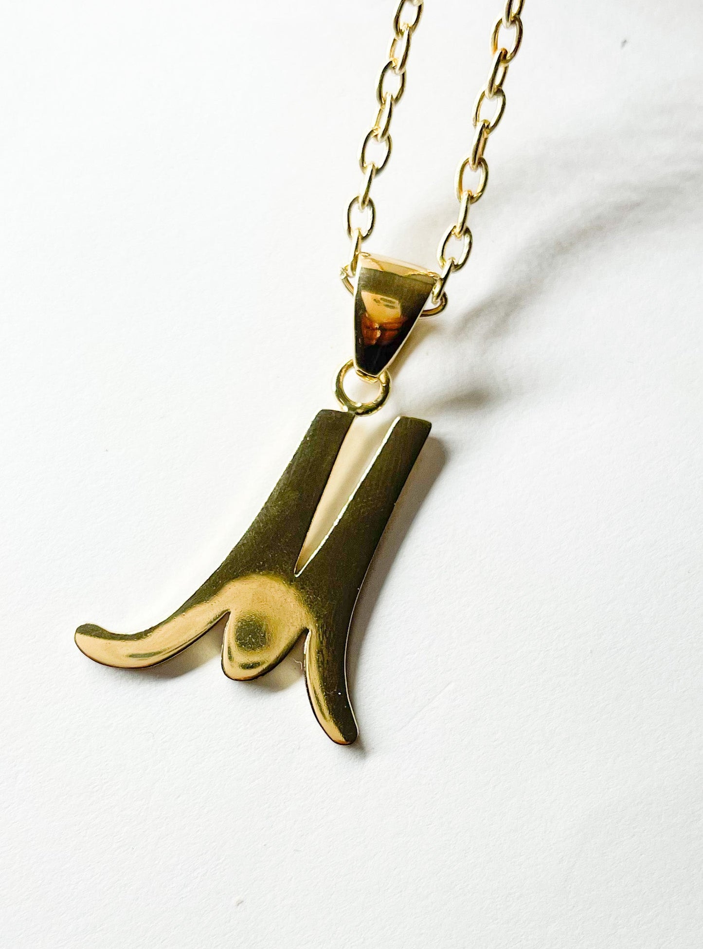 Initial "M" Pendant - Alchemia