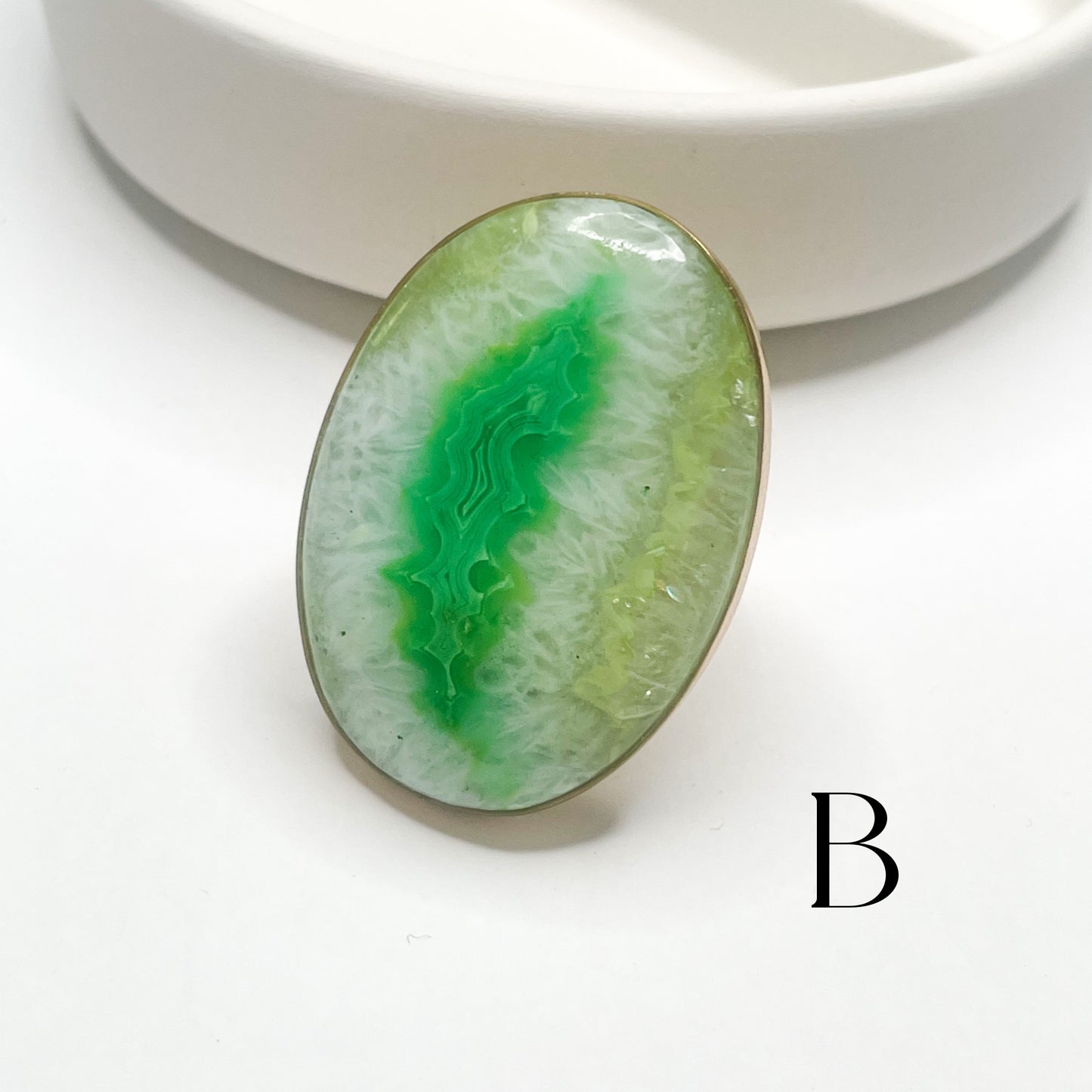 Colorful Solar Quartz Ring & Pendant - Alchemia