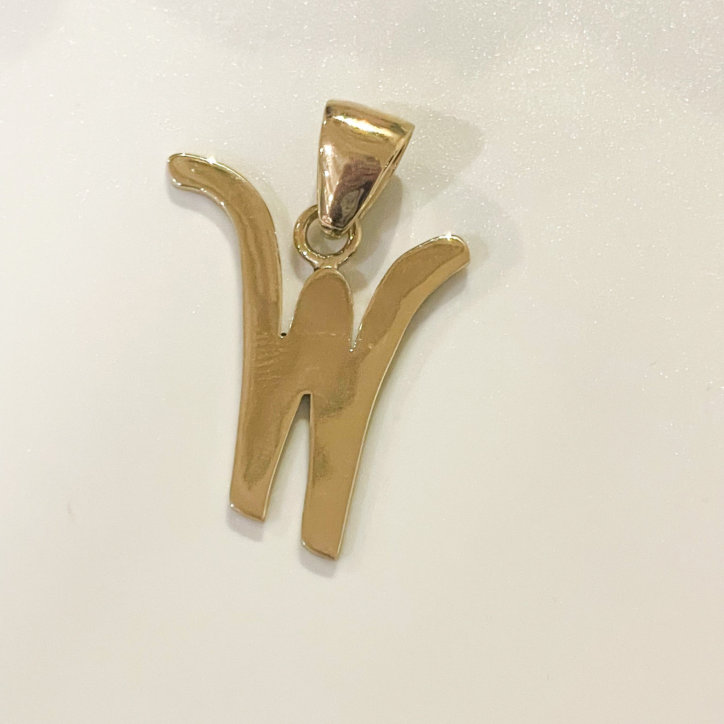 Initial "W" Pendant - Alchemia