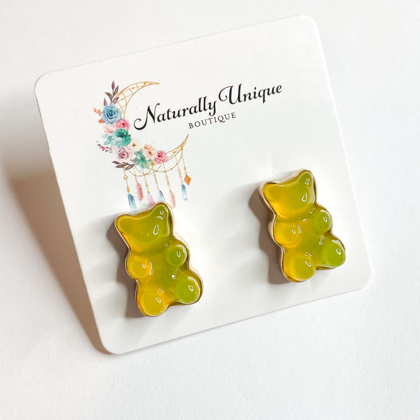 Gummy Bear Studs - Alchemia Gold