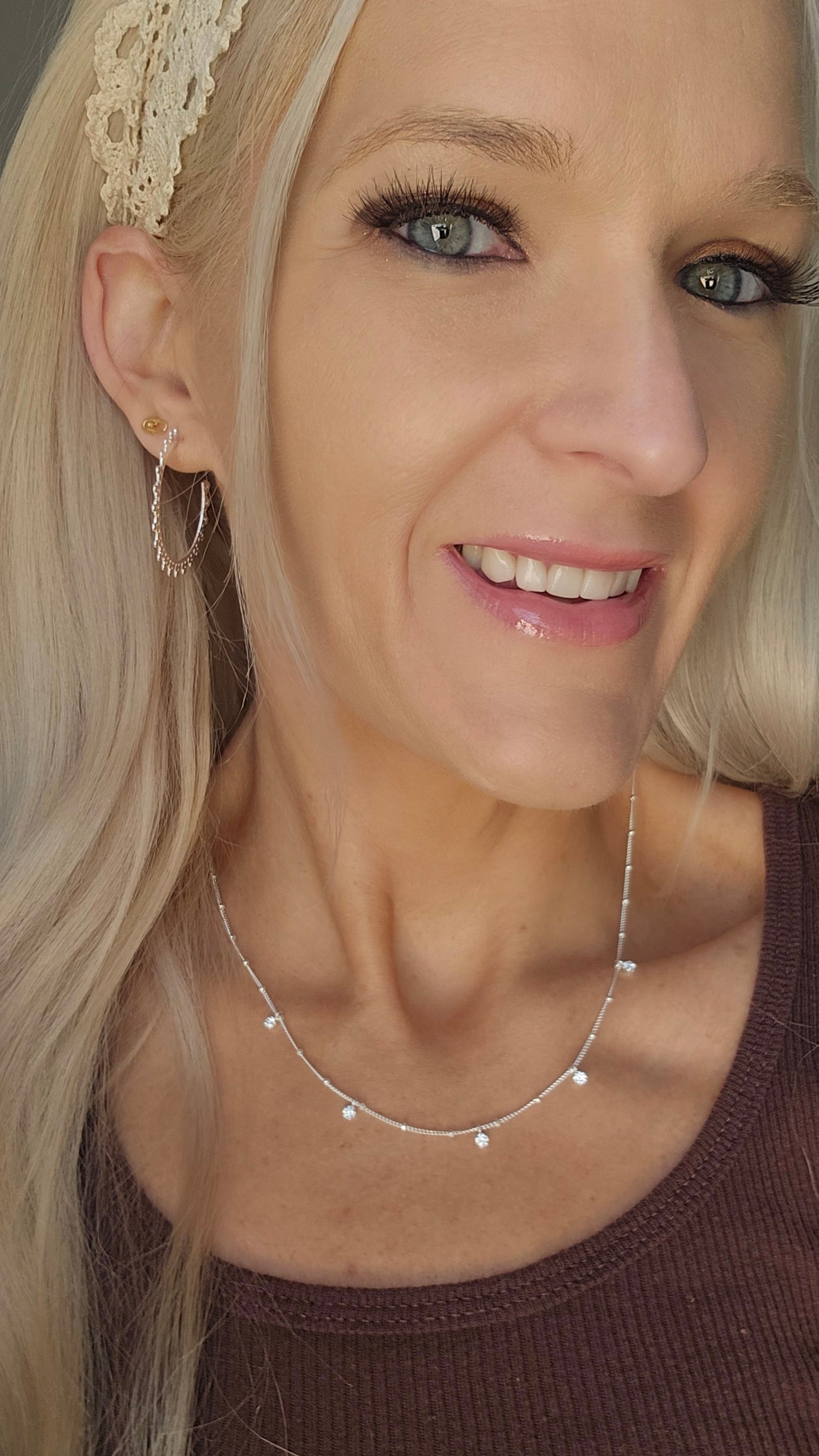 Charm Layering Chain - Solid Sterling Silver