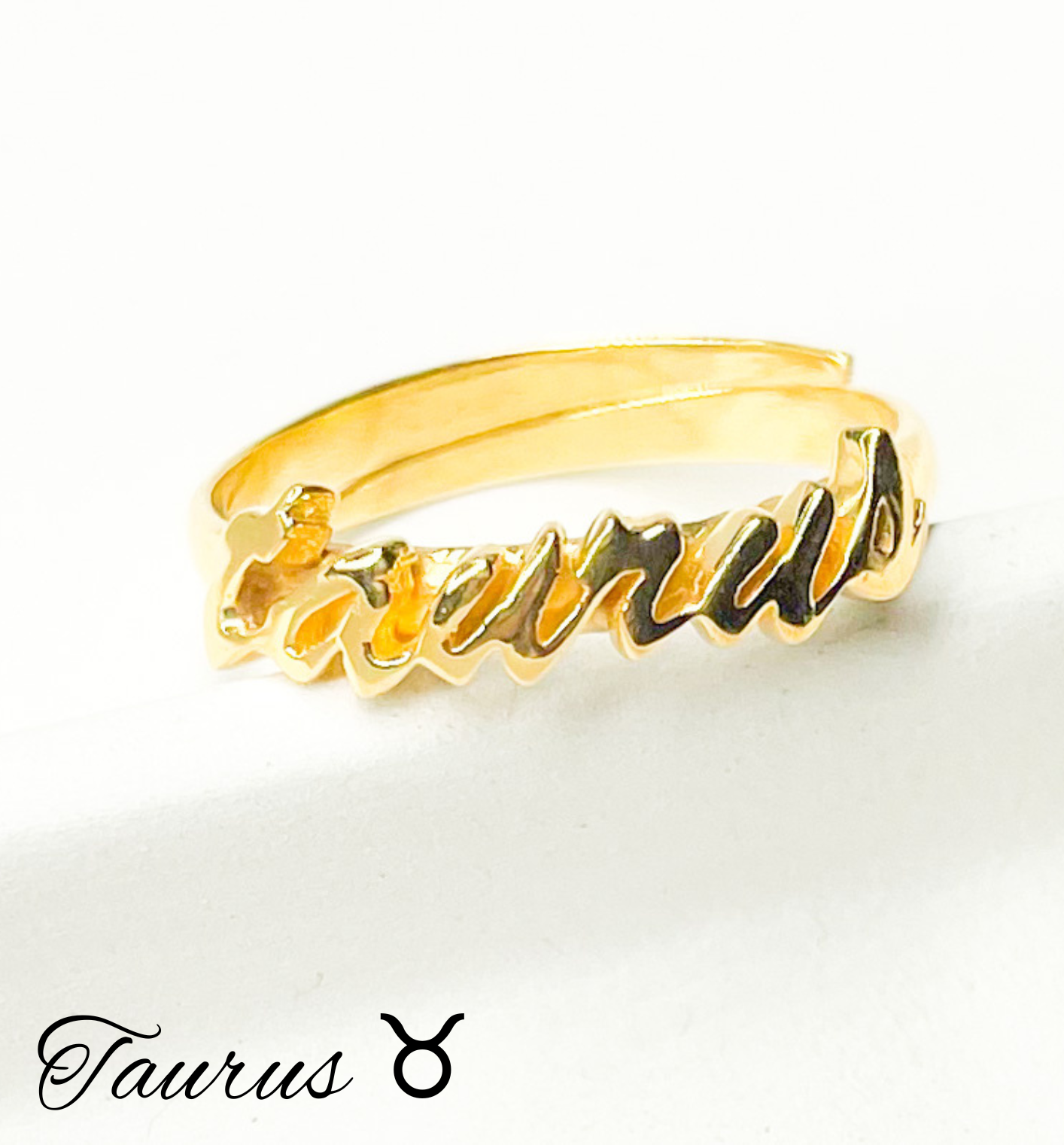 Zodiac Rings - Sterling w/18k Gold Plate