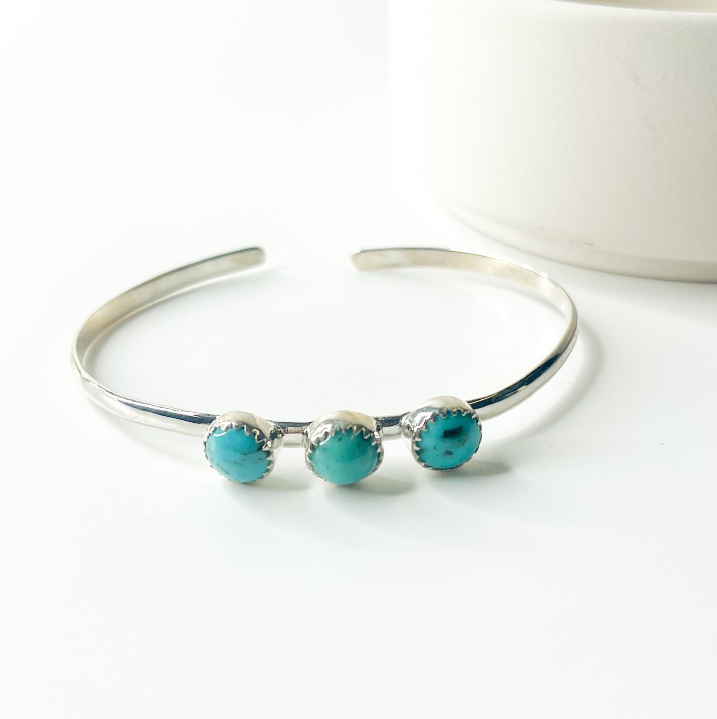 Dainty Arizona Turquoise Cuff - SSS