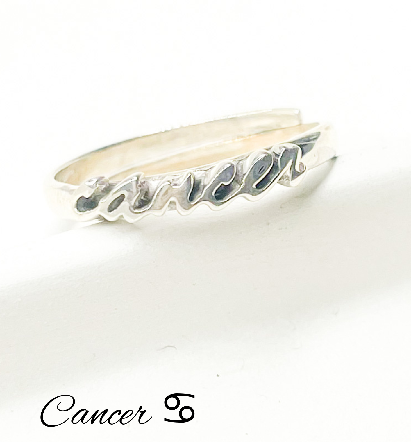 Zodiac Rings - Solid Sterling Silver