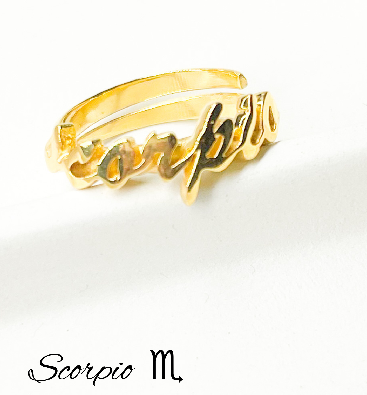 Zodiac Rings - Sterling w/18k Gold Plate