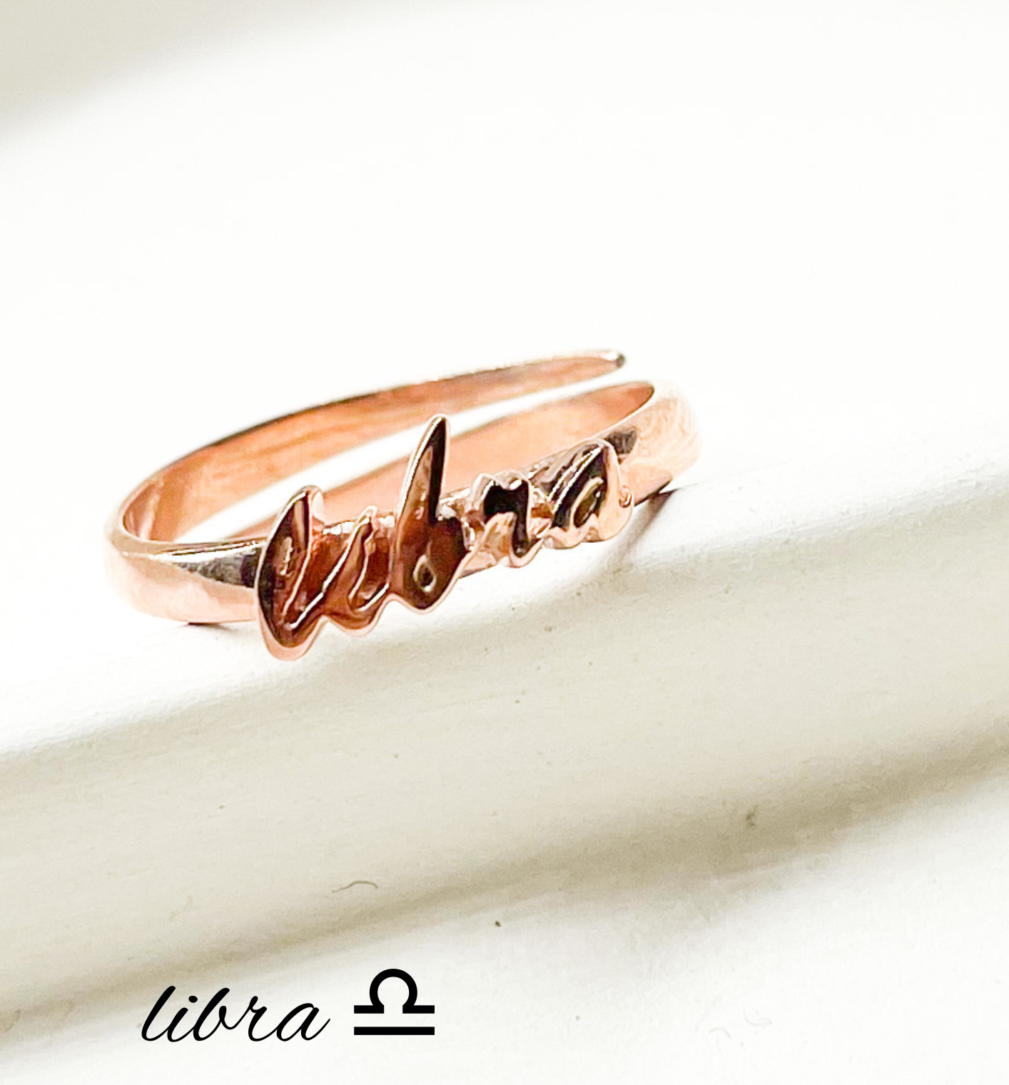 Zodiac Rings - Rose Gold