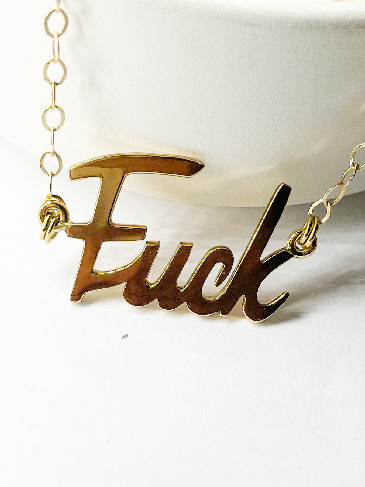 F*** Word Necklace - Alchemia