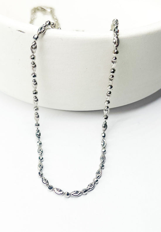 Diamond Oval Bead Cut Chain
