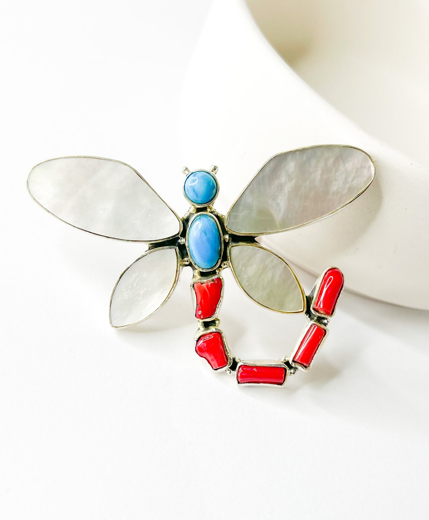 Dragon Fly Statement Ring - Solid Sterling Silver
