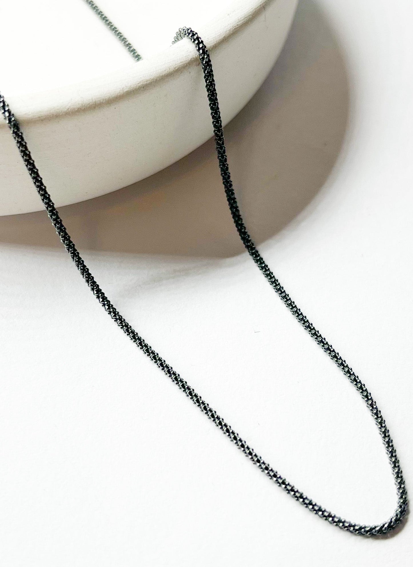 Black Shine Popcorn Chain