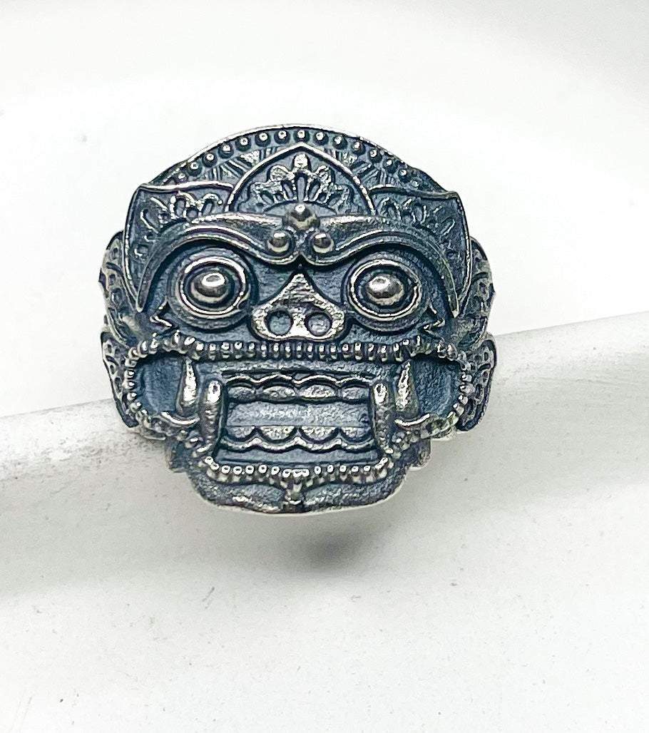 China Dragon Ring - Solid Sterling Silver