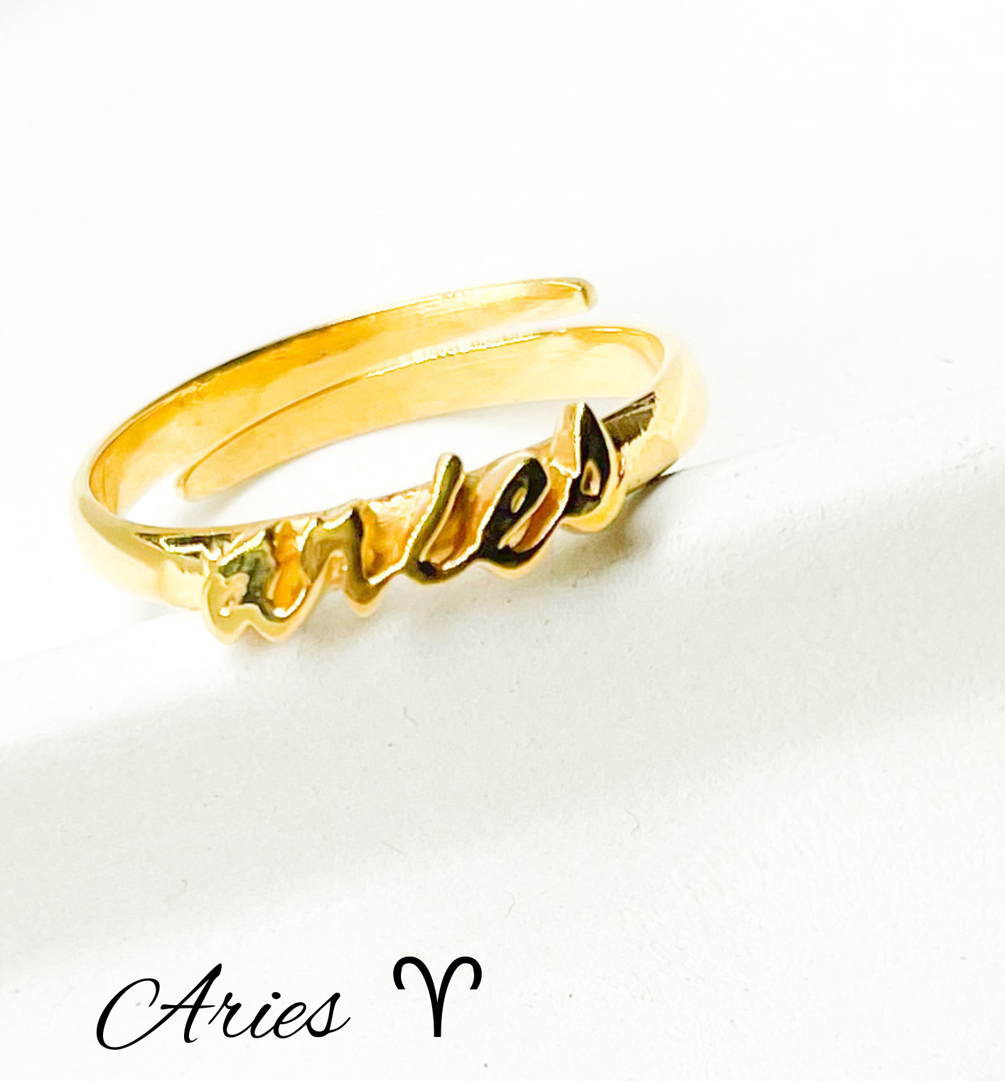 Zodiac Rings - Sterling w/18k Gold Plate