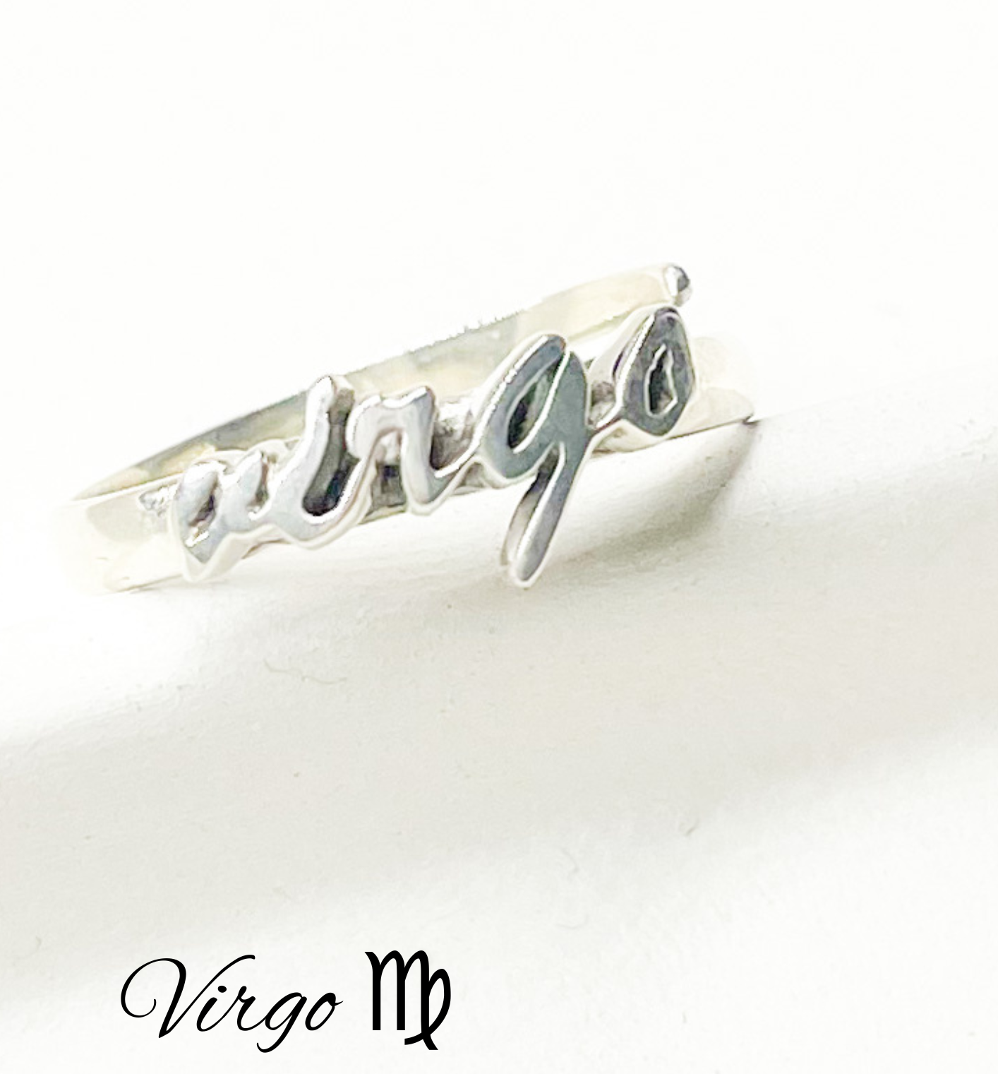 Zodiac Rings - Solid Sterling Silver