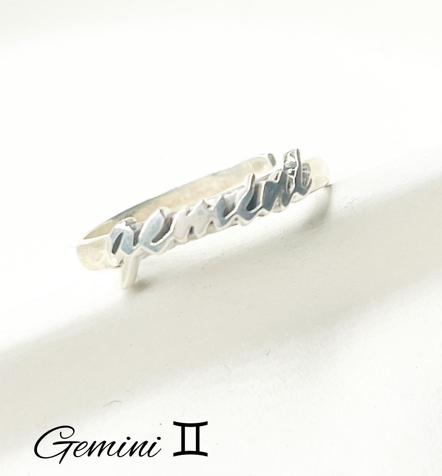 Zodiac Rings - Solid Sterling Silver