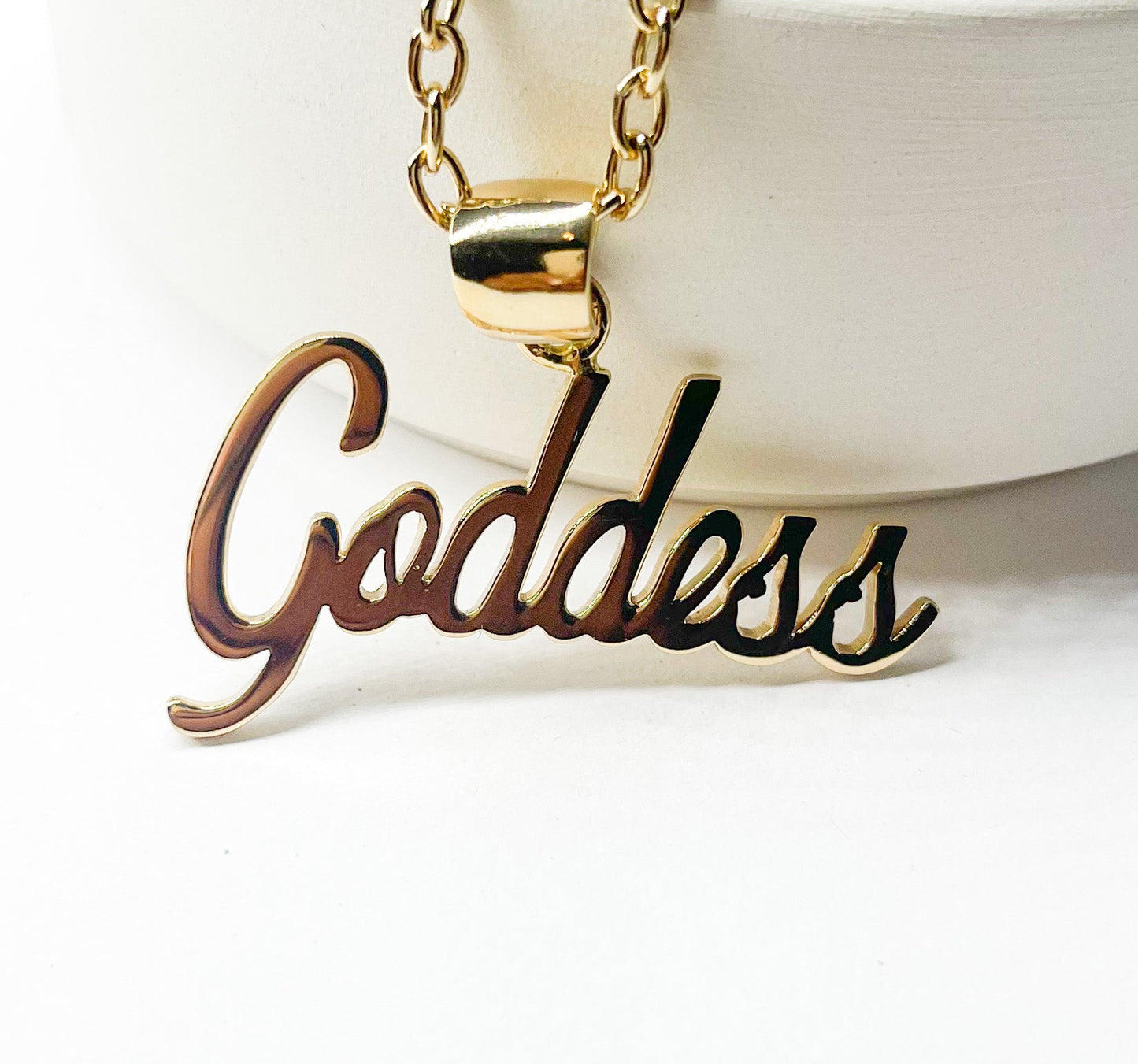 Goddess Word Pendant - Alchemia