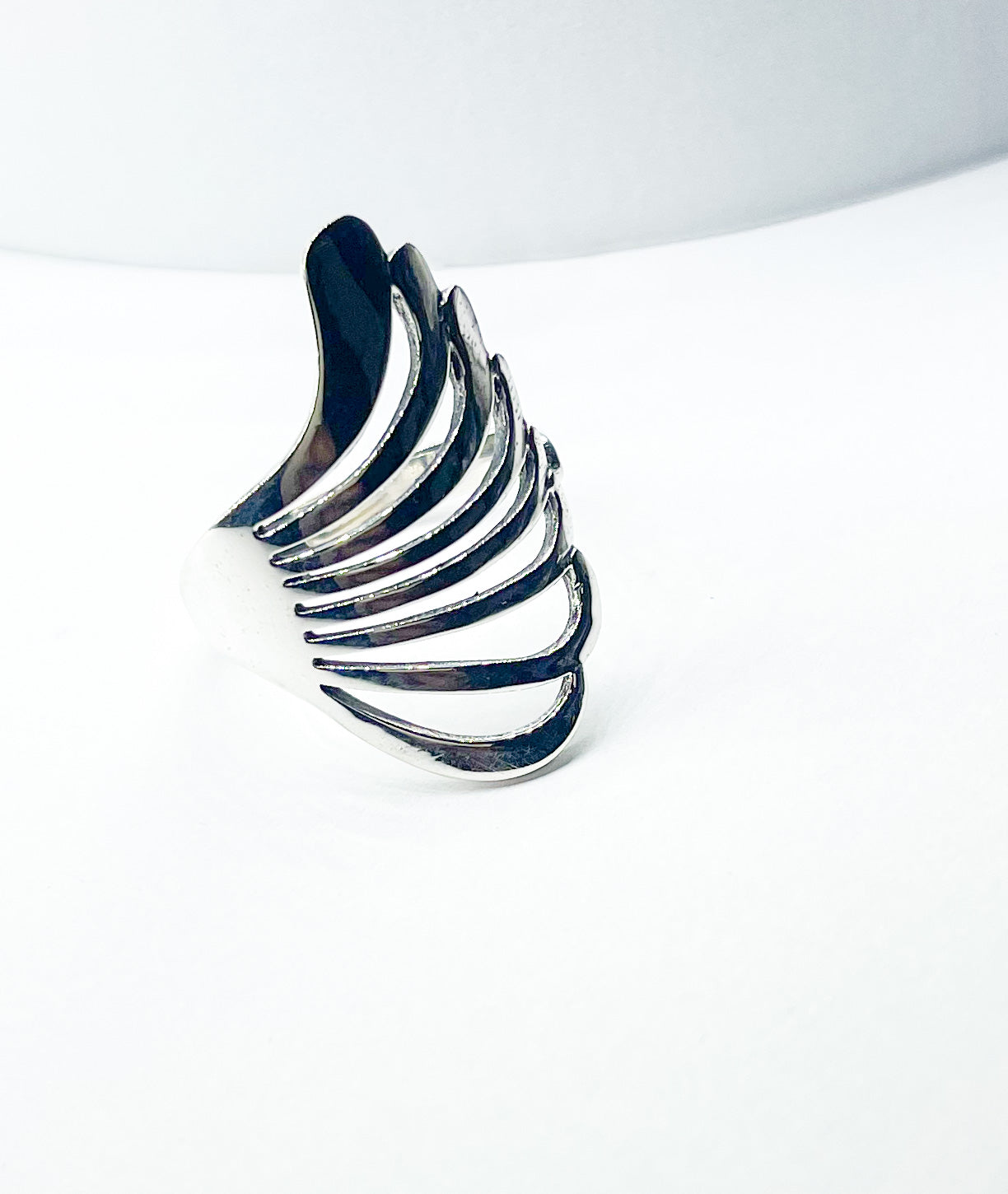 Hug Me Tight Adjustable Ring - Solid Sterling Silver