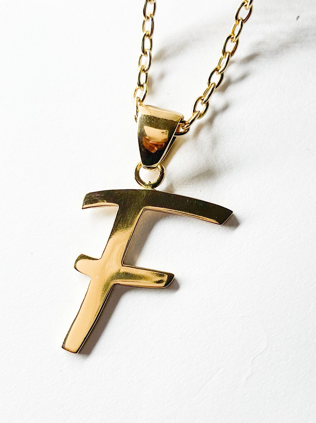 Initial's Word-Line Pendant-Alchemia