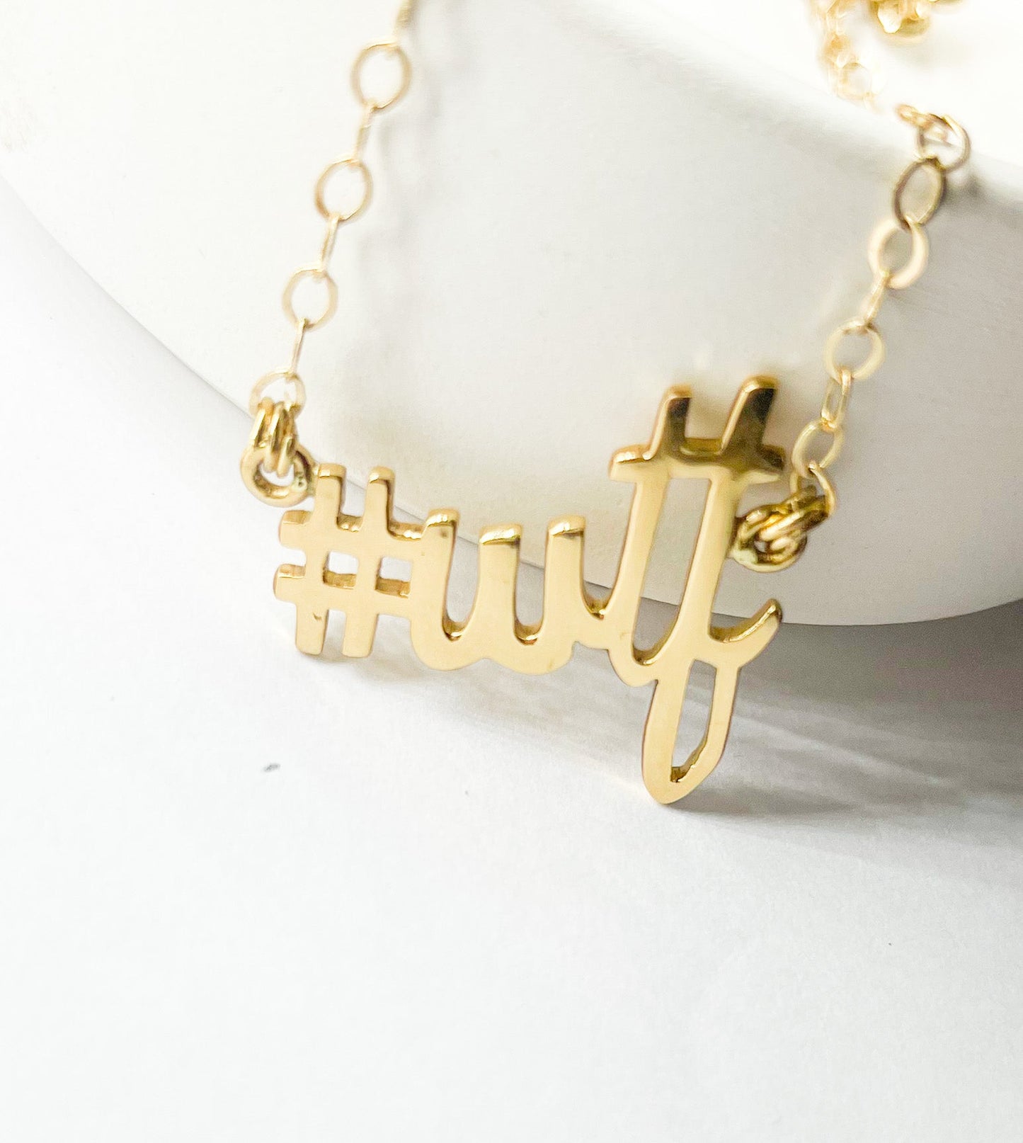 WTF Word Necklace - Alchemia