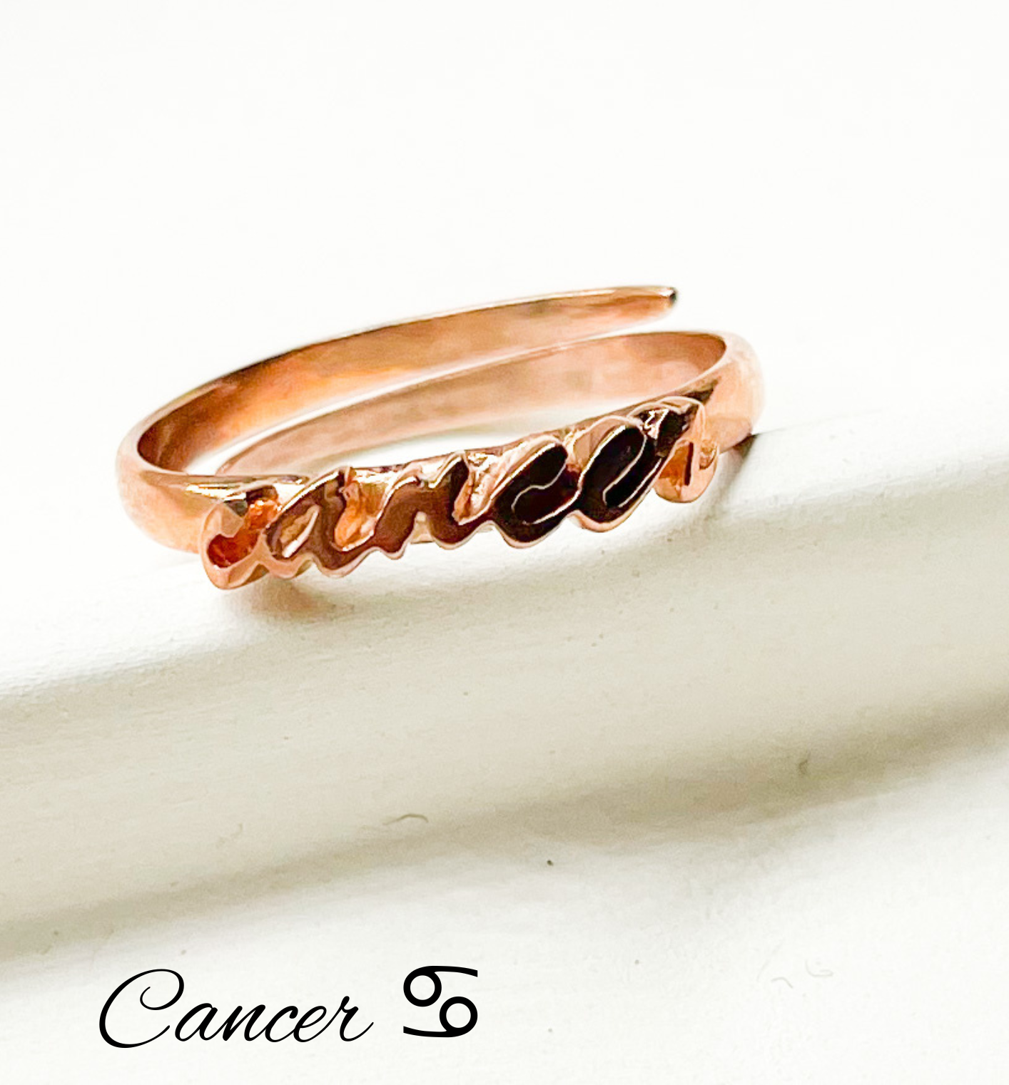 Zodiac Rings - Rose Gold