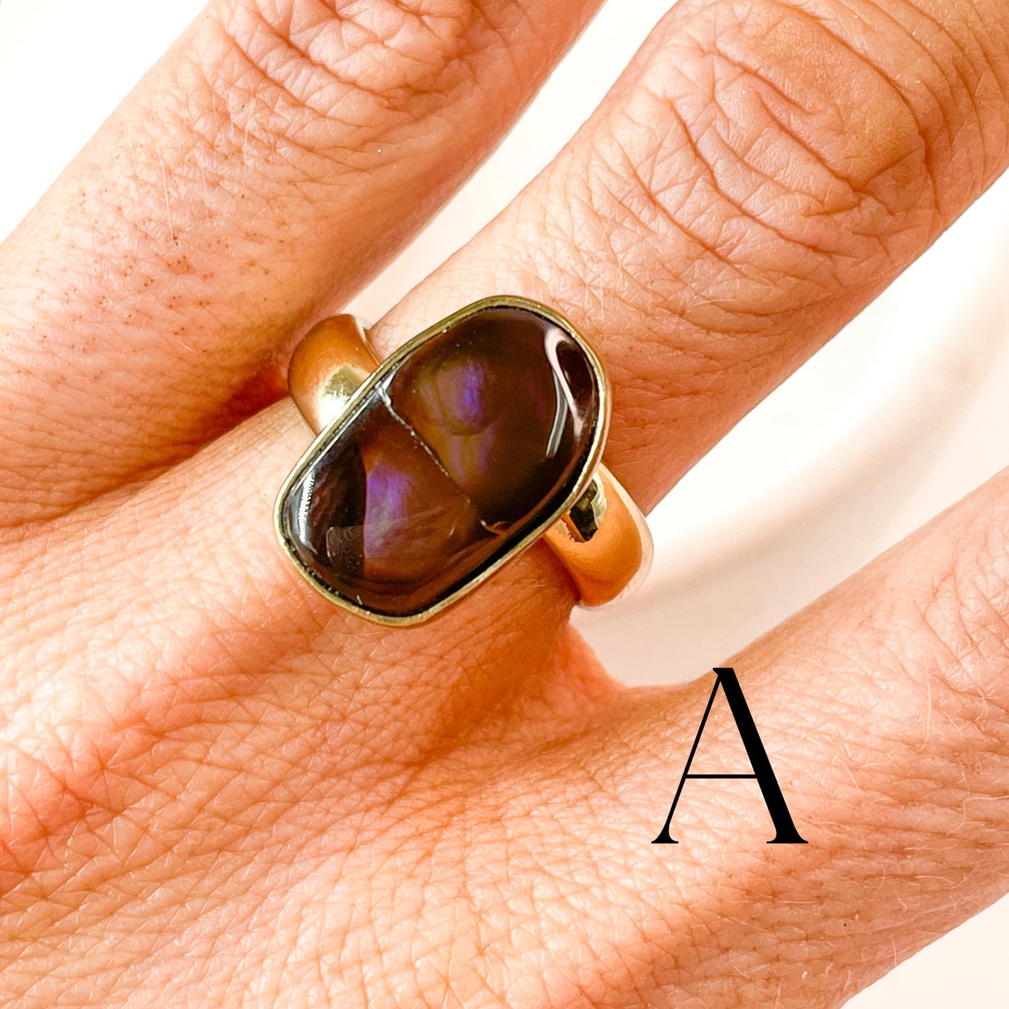 Mexican Fire Agate Ring - Alchemia