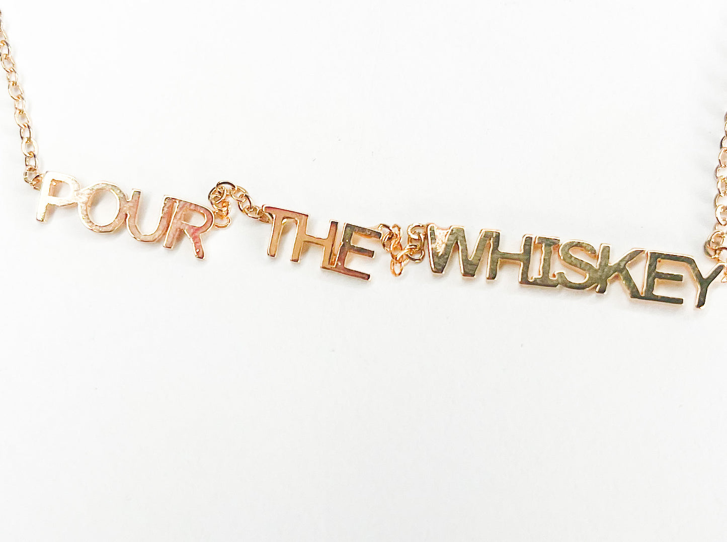 Pour The Whisky-18k Gold Filled