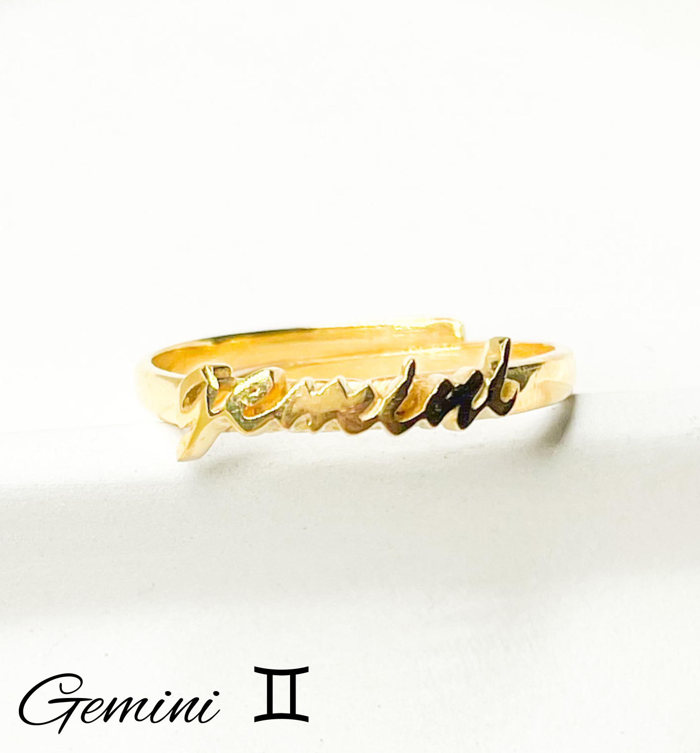 Zodiac Rings - Sterling w/18k Gold Plate