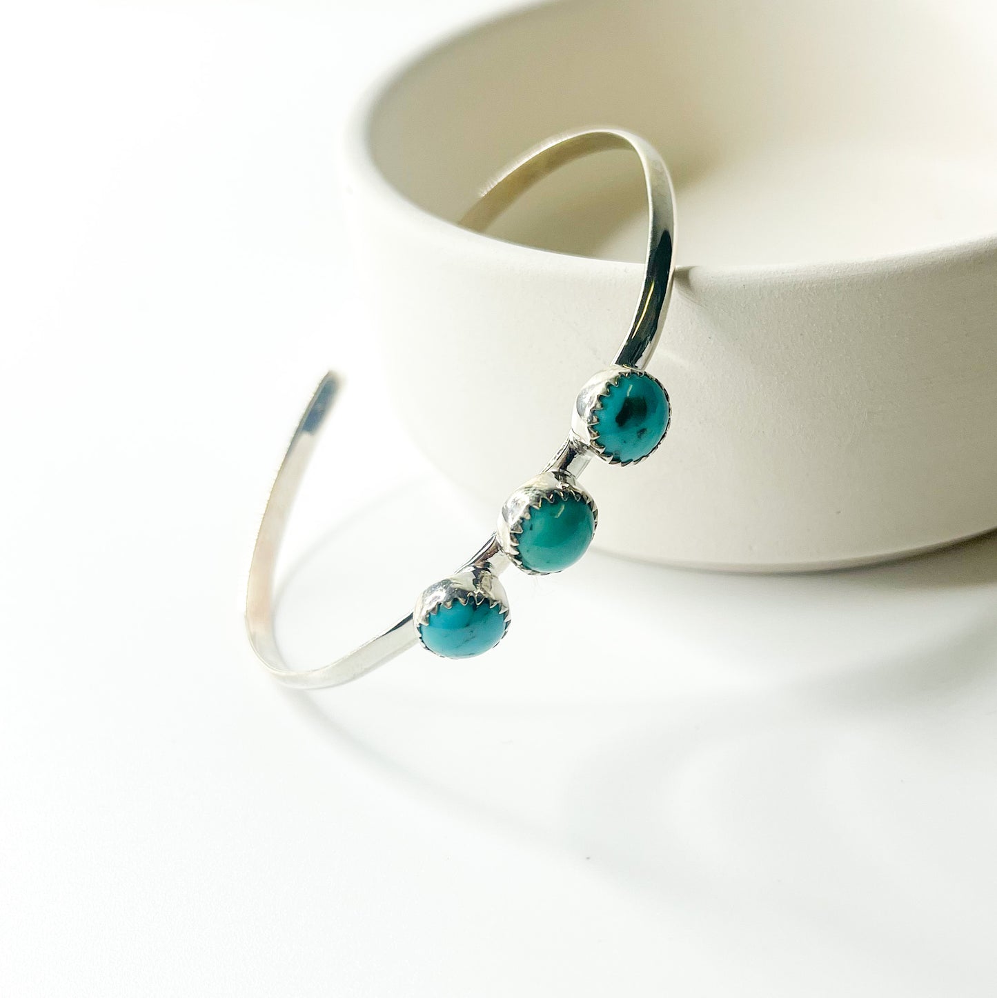 Dainty Arizona Turquoise Cuff - SSS