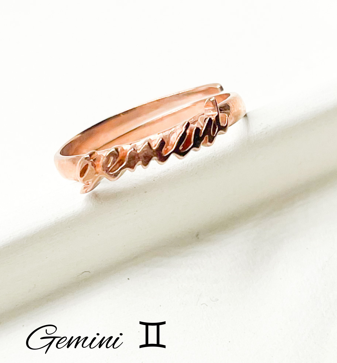 Zodiac Rings - Rose Gold