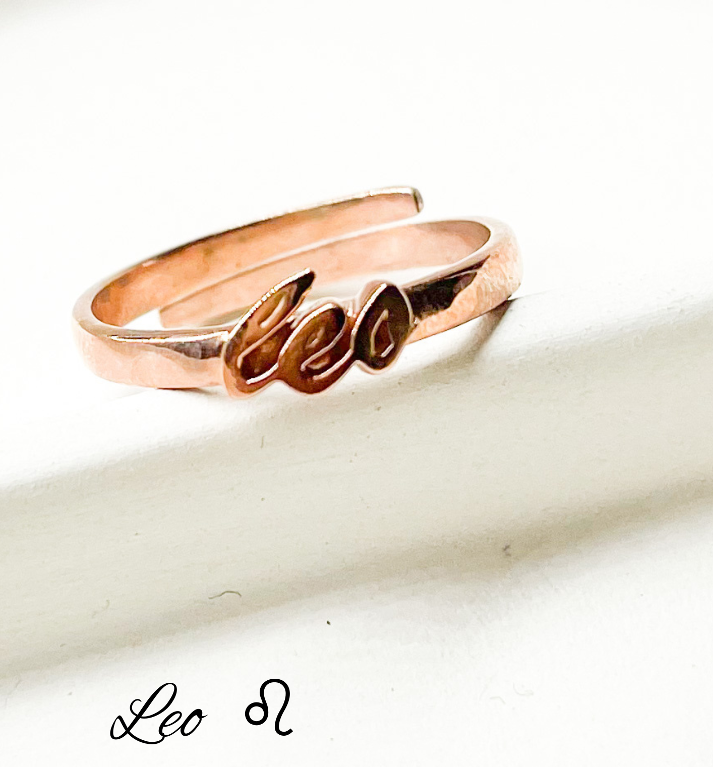 Zodiac Rings - Rose Gold