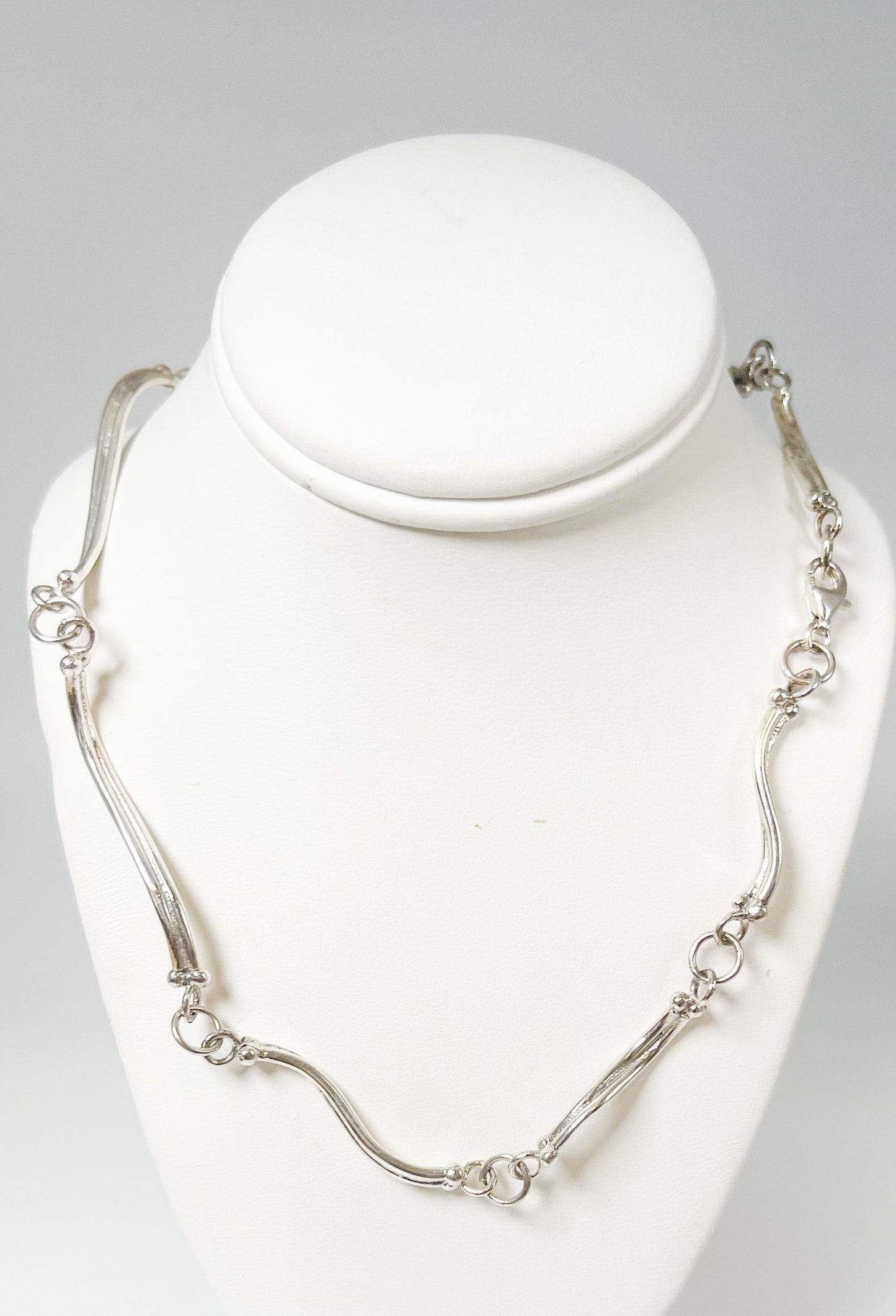 Chunky Wave Chain - Solid Sterling Silver