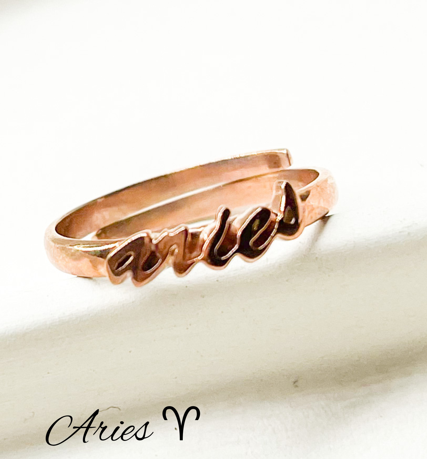 Zodiac Rings - Rose Gold