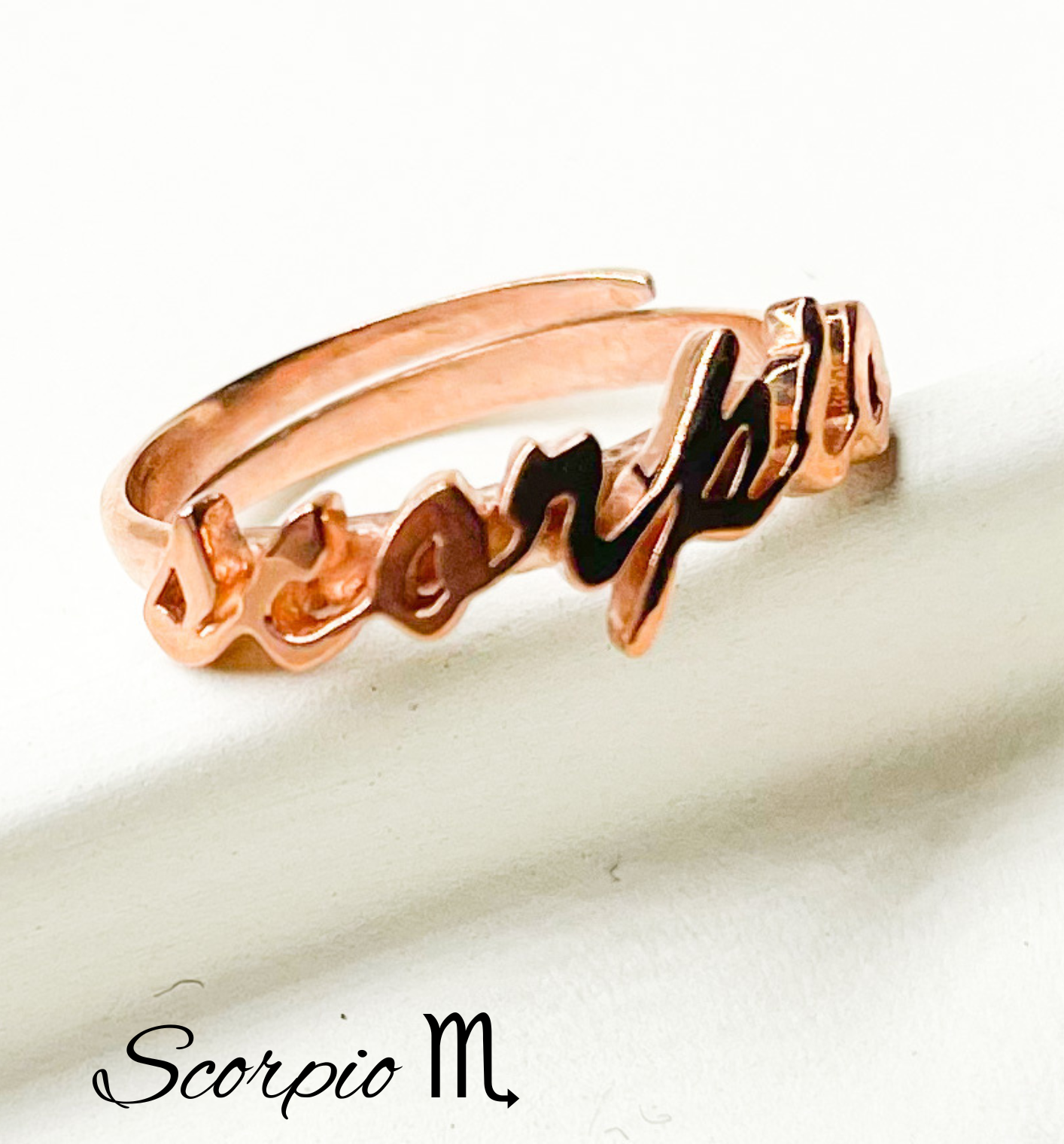 Zodiac Rings - Rose Gold
