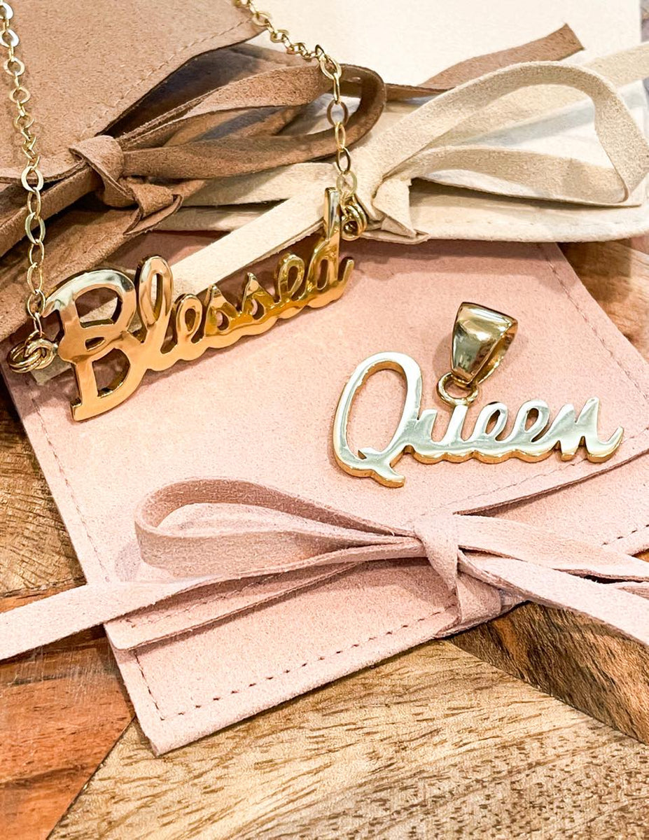 Timeless Word Collection – Naturally Unique Boutique by Cosio Jewels