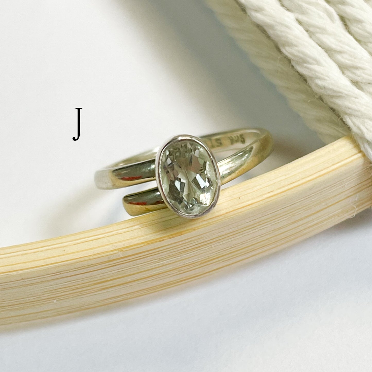 Dainty Gemstone Variety of Rings - Solid Sterling Silver