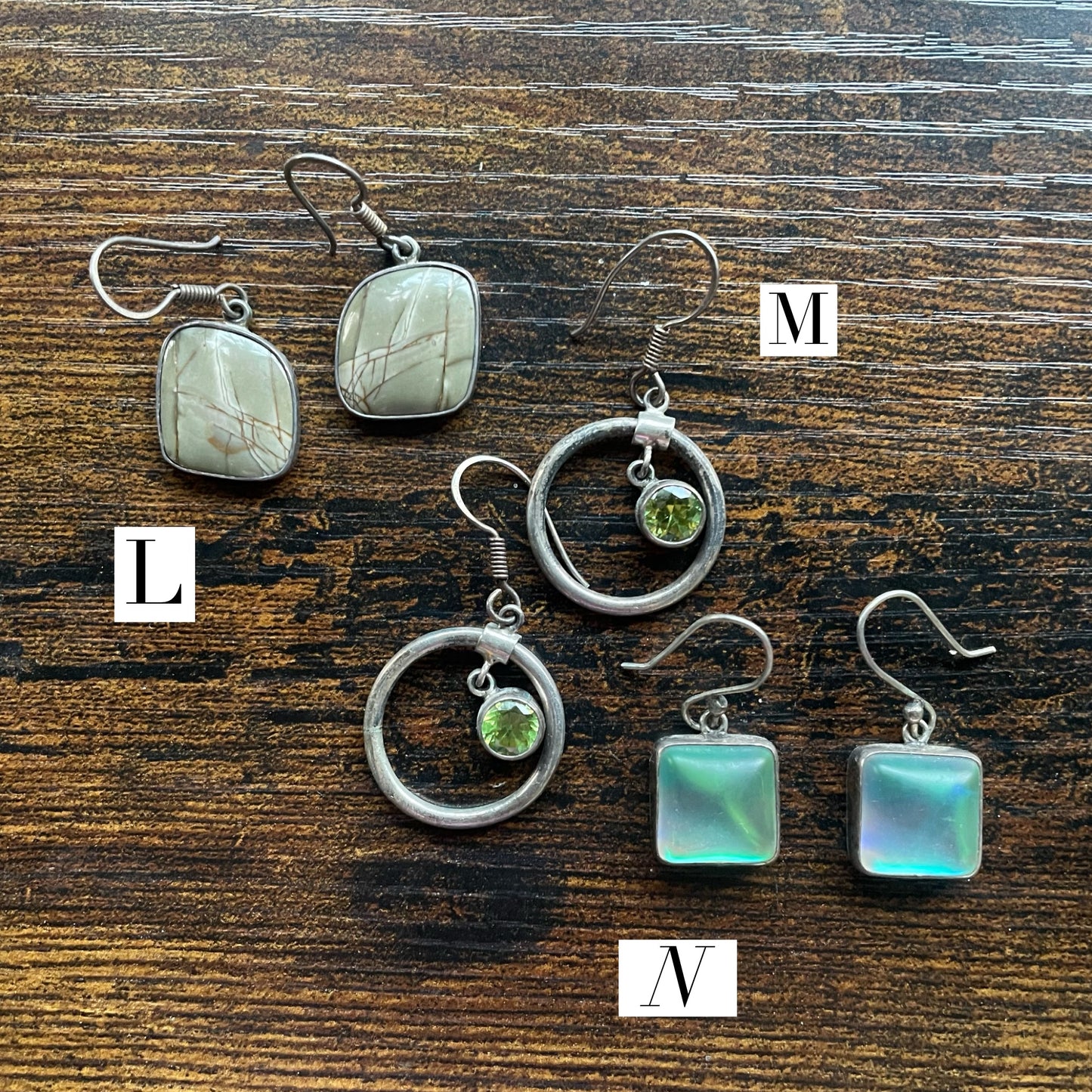 Kris's Closet Raid - STERLING SILVER EARRINGS - ONE