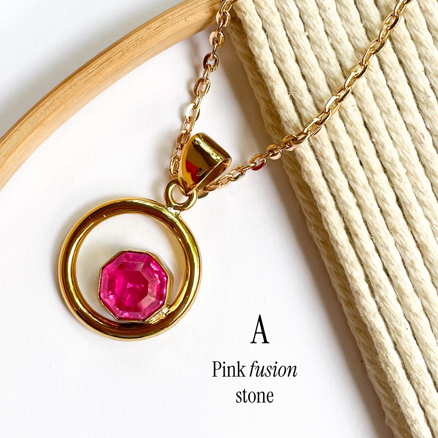 Round Floating Pendants - Alchemia Gold