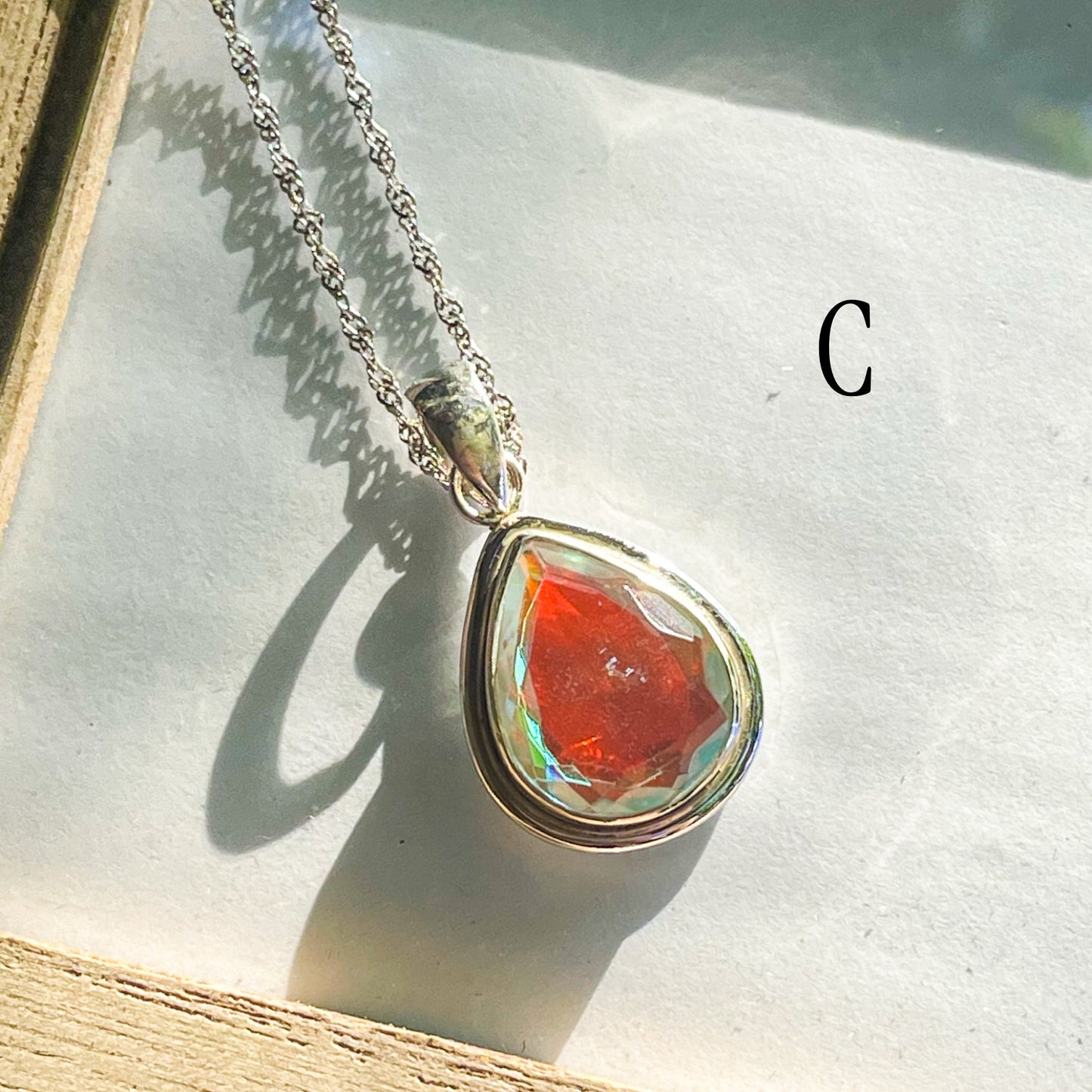 Mercury Mist Ring & Pendant - Solid Sterling Silver