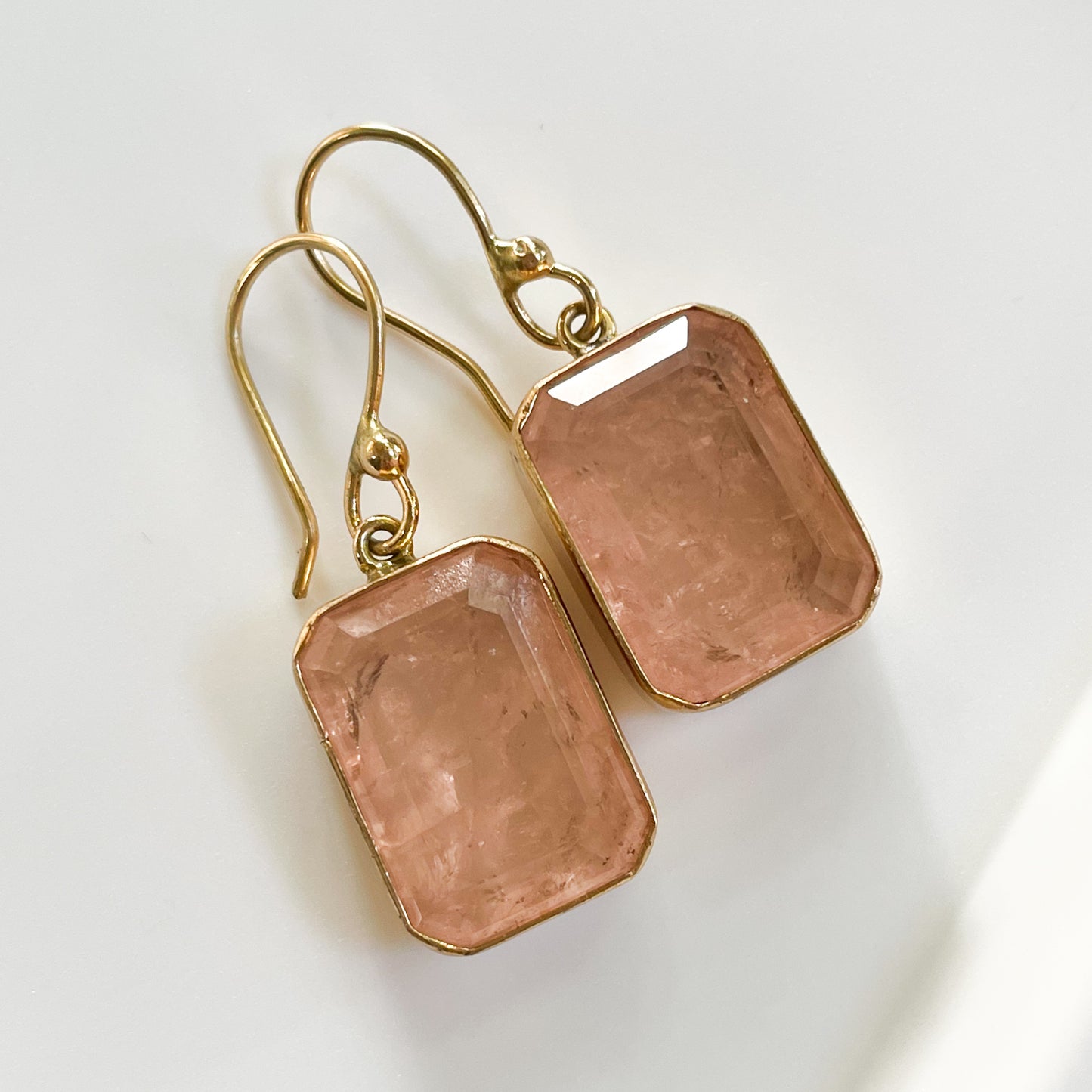 Blush Morganite Fusion - Both Metals