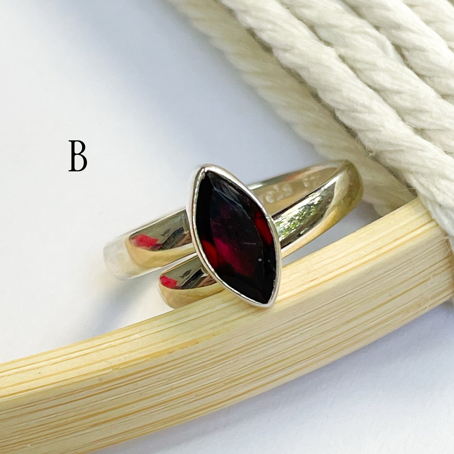 Dainty Gemstone Variety of Rings - Solid Sterling Silver