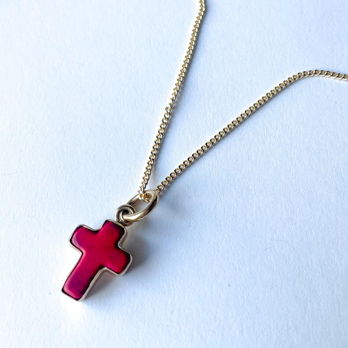 Howlite Colored Cross Collection - Alchemia